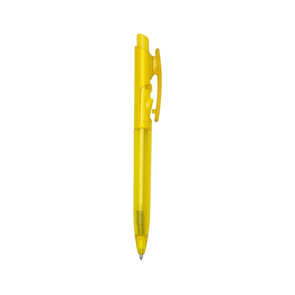 Caneta de Plástico com Logo Personalizada Corporativa