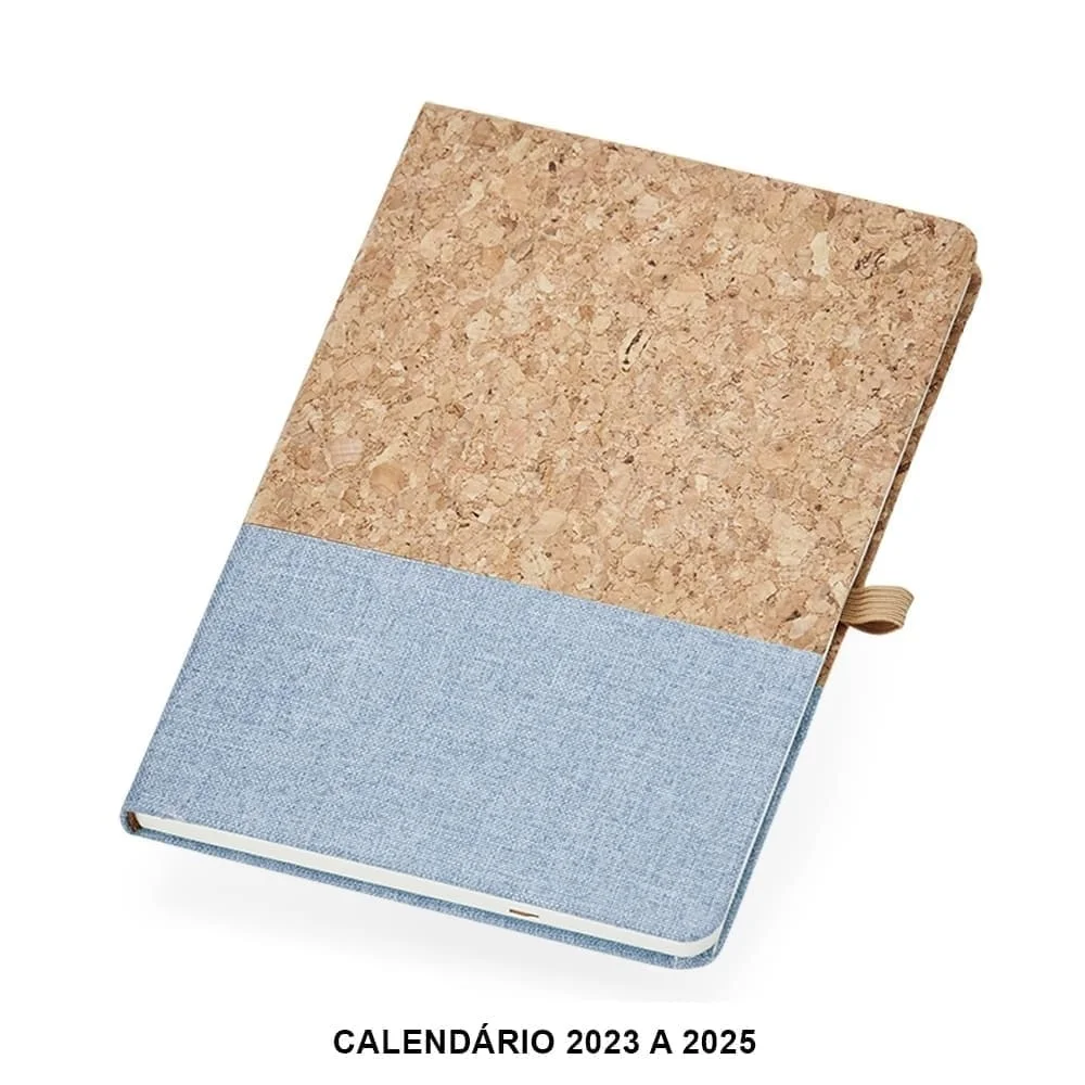Caderneta com Logo Personalizada em Cortiça