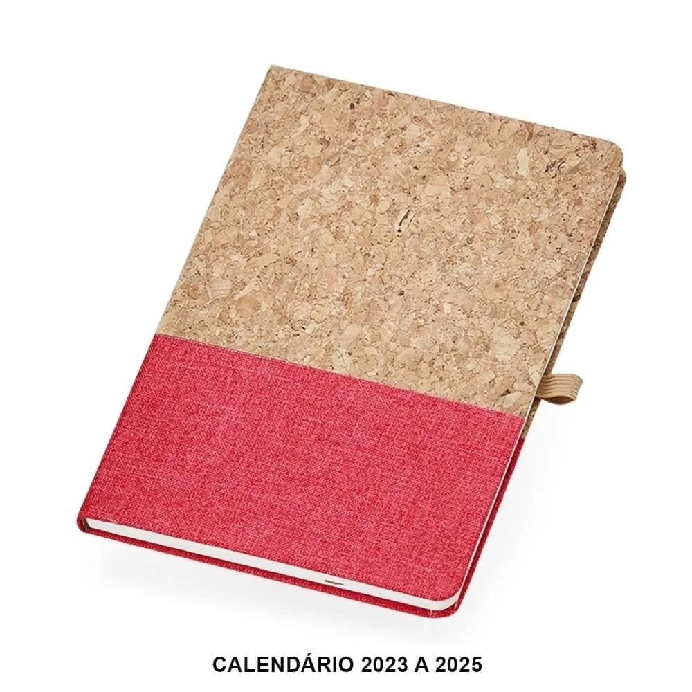 Caderneta com Logo Personalizada em Cortiça