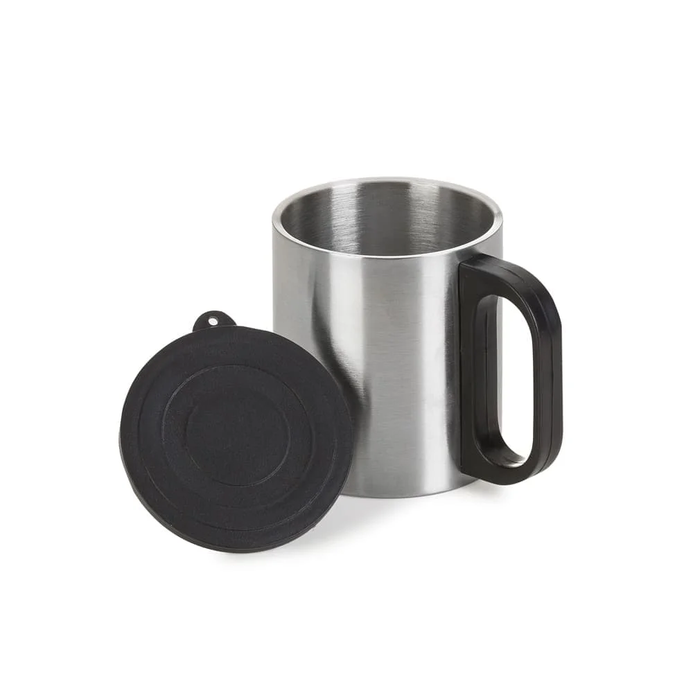 Caneca Inox 180ml com Logo Personalizada