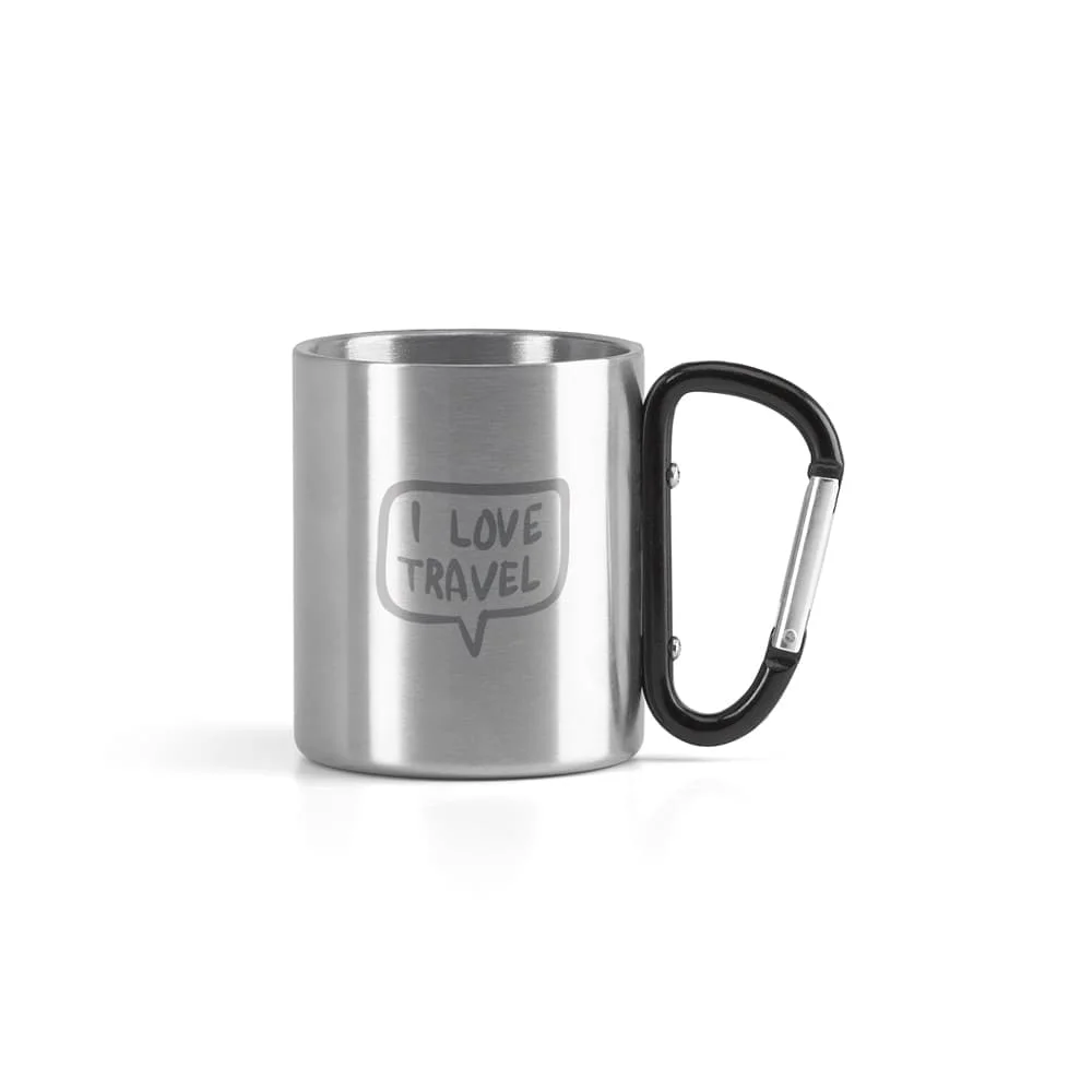 Caneca Inox com Logo Personalizada WINGS