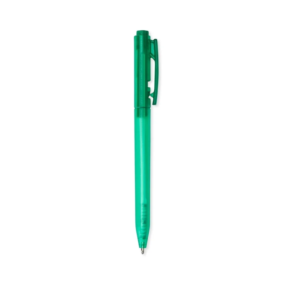 Caneta Plástica com Logo Personalizada Simples