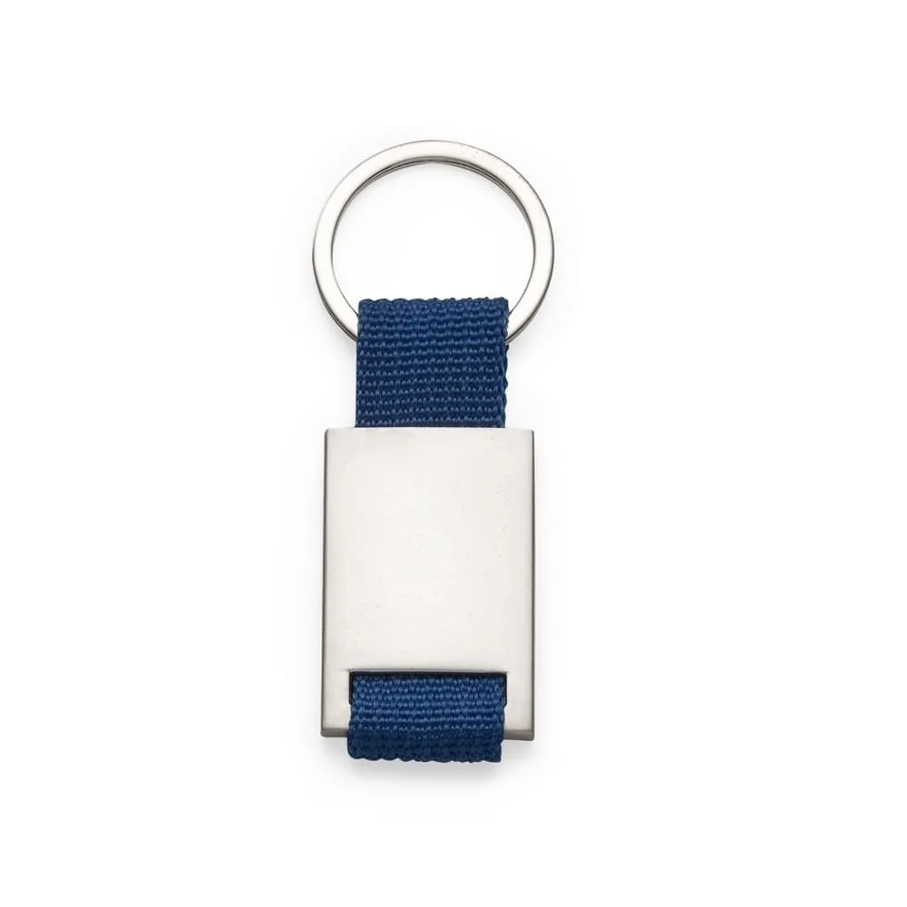Chaveiro Metal com Nylon com Logo Personalizada