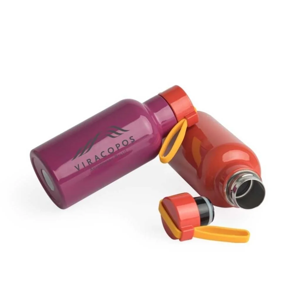 Garrafa Térmica 380ml com Logo Personalizada