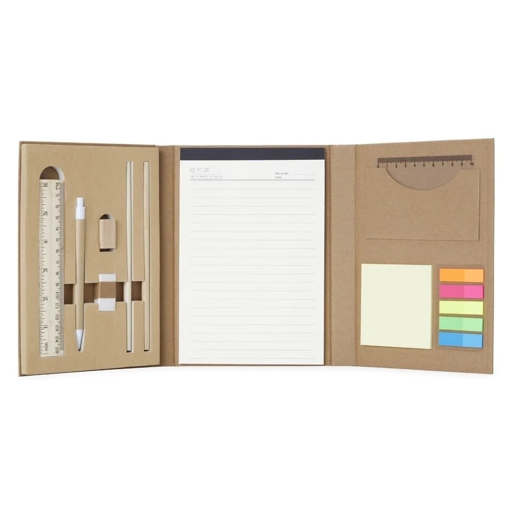Kit Bloco de Notas Ecológico com Logo Personalizada