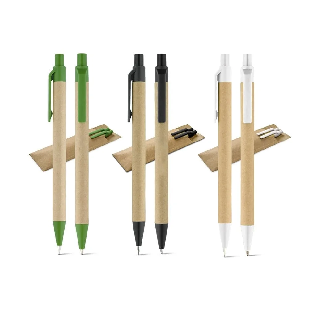 Kit Caneta e Lapiseira com Logo Personalizada LEAF