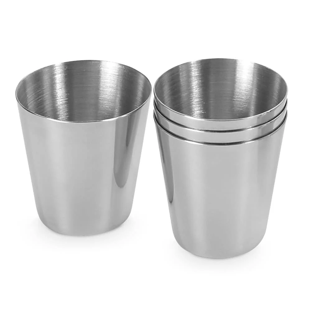 Kit Copos Inox com Logo Personalizada