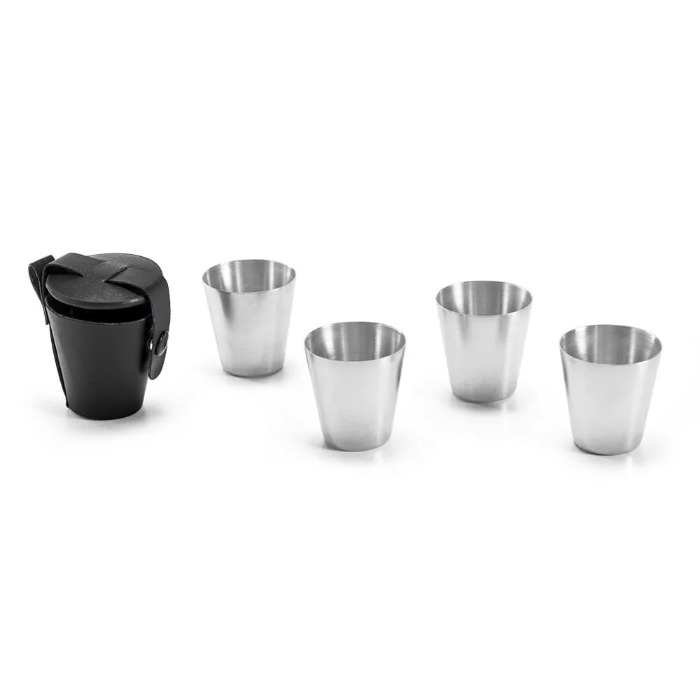 Kit Copos Inox com Logo Personalizada