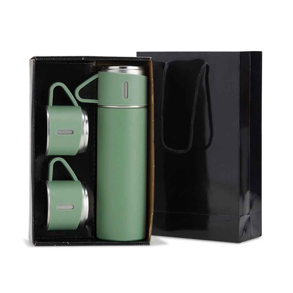 Kit Garrafa Térmica com Logo Personalizada