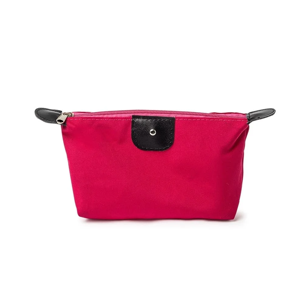 Necessaire Nylon Oxford com Logo Gravado