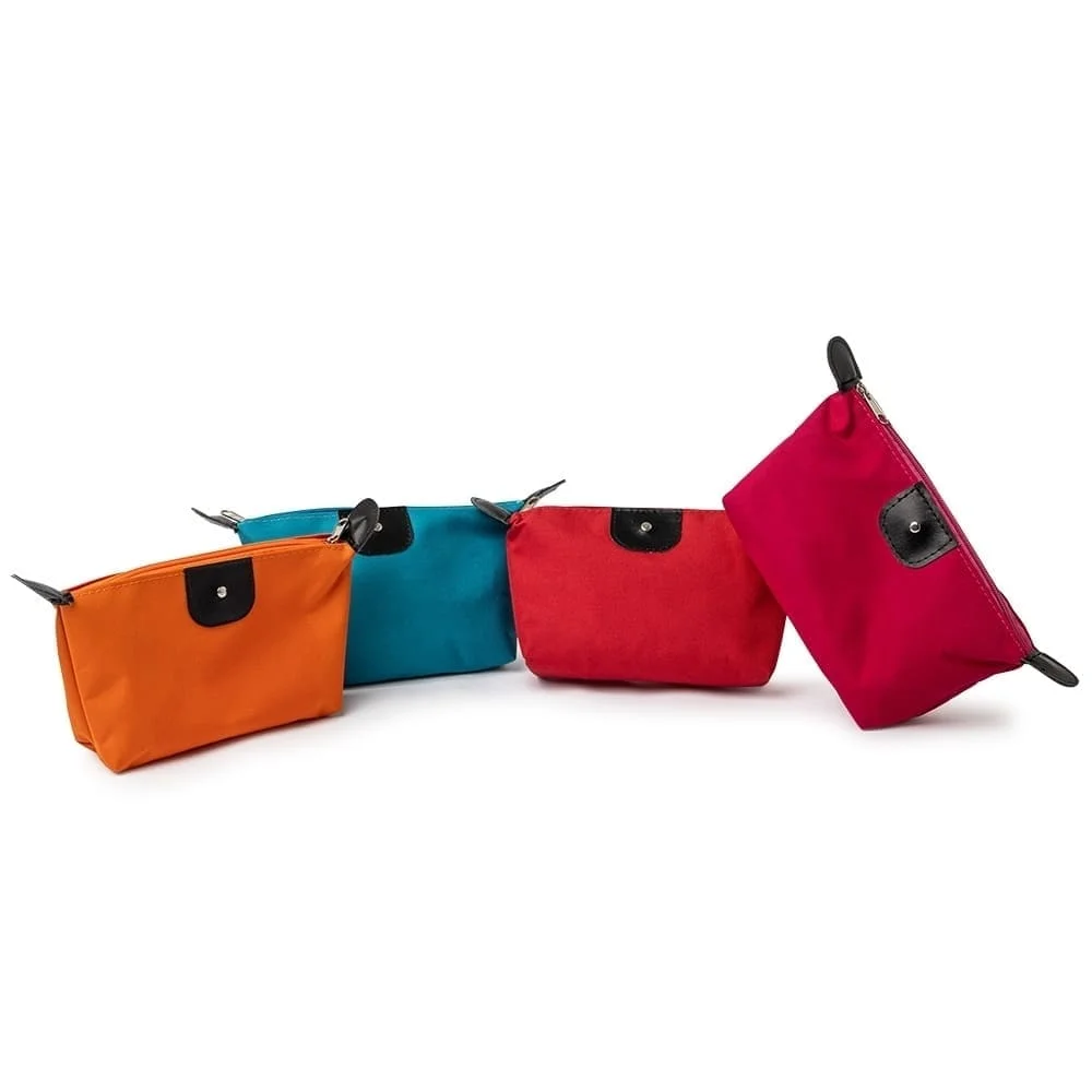 Necessaire Nylon Oxford com Logo Gravado