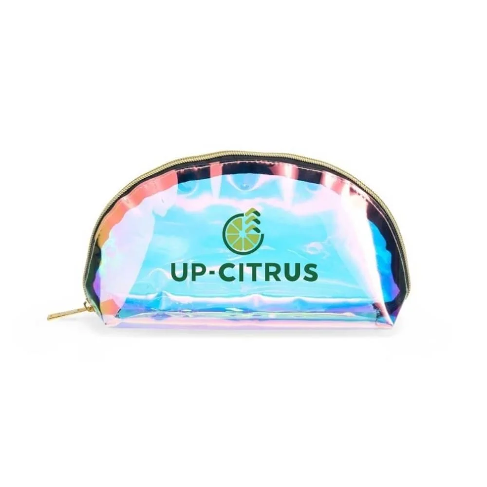 Nécessaire Plástico Holográfica com Logo Personalizada