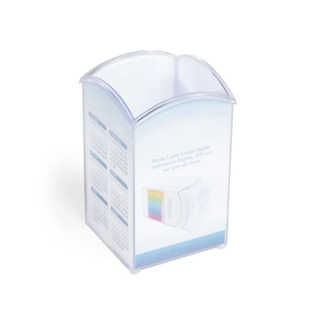 Porta Canetas com Foto com Logo Personalizada