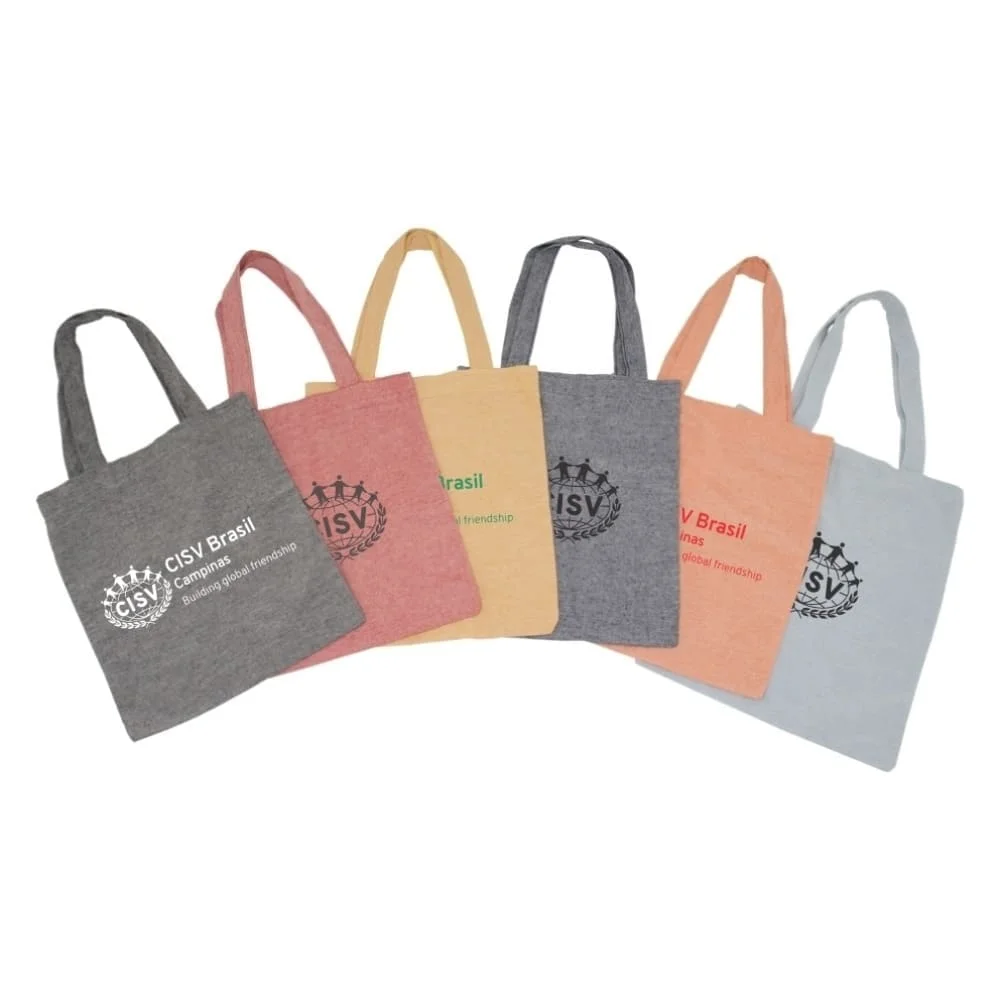 Sacola de Algodão com Logo Personalizada
