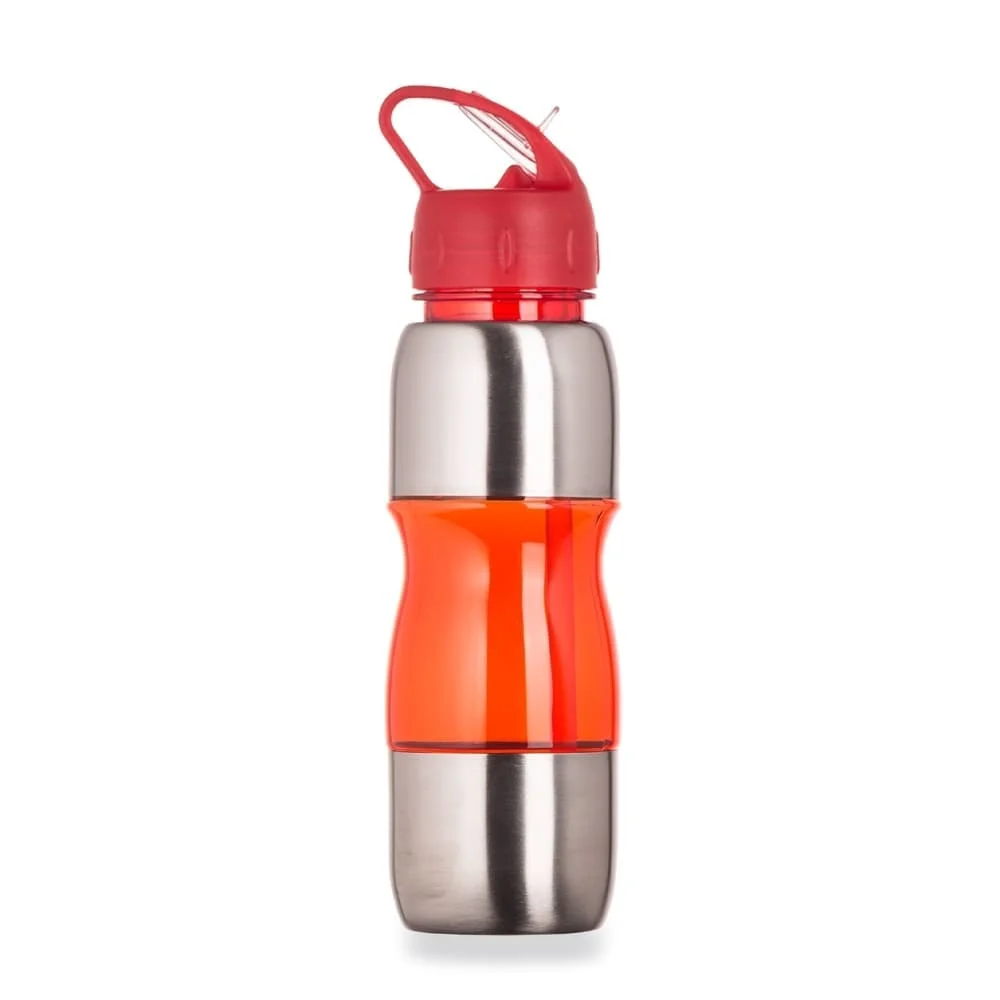 Squeeze com Logo Personalizada Plástico e Metal